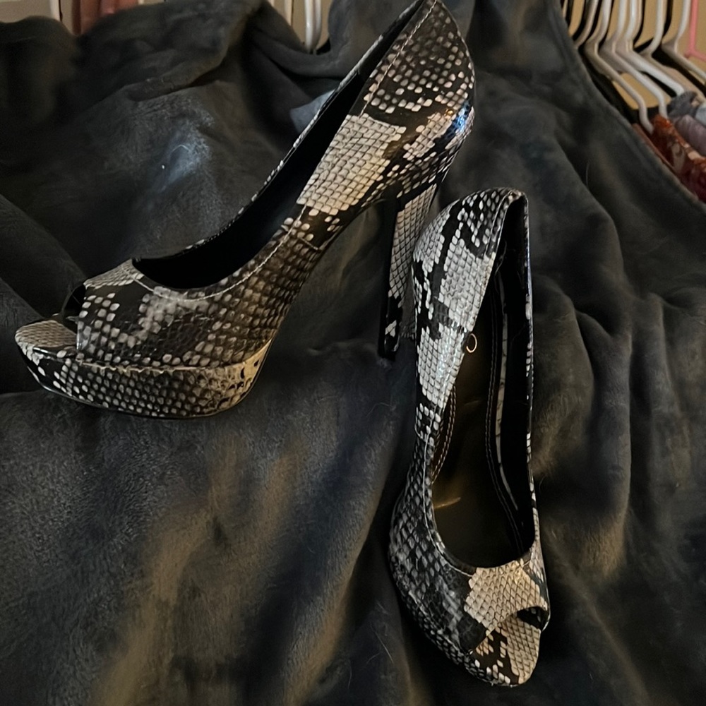 Aldo snakeskin heels